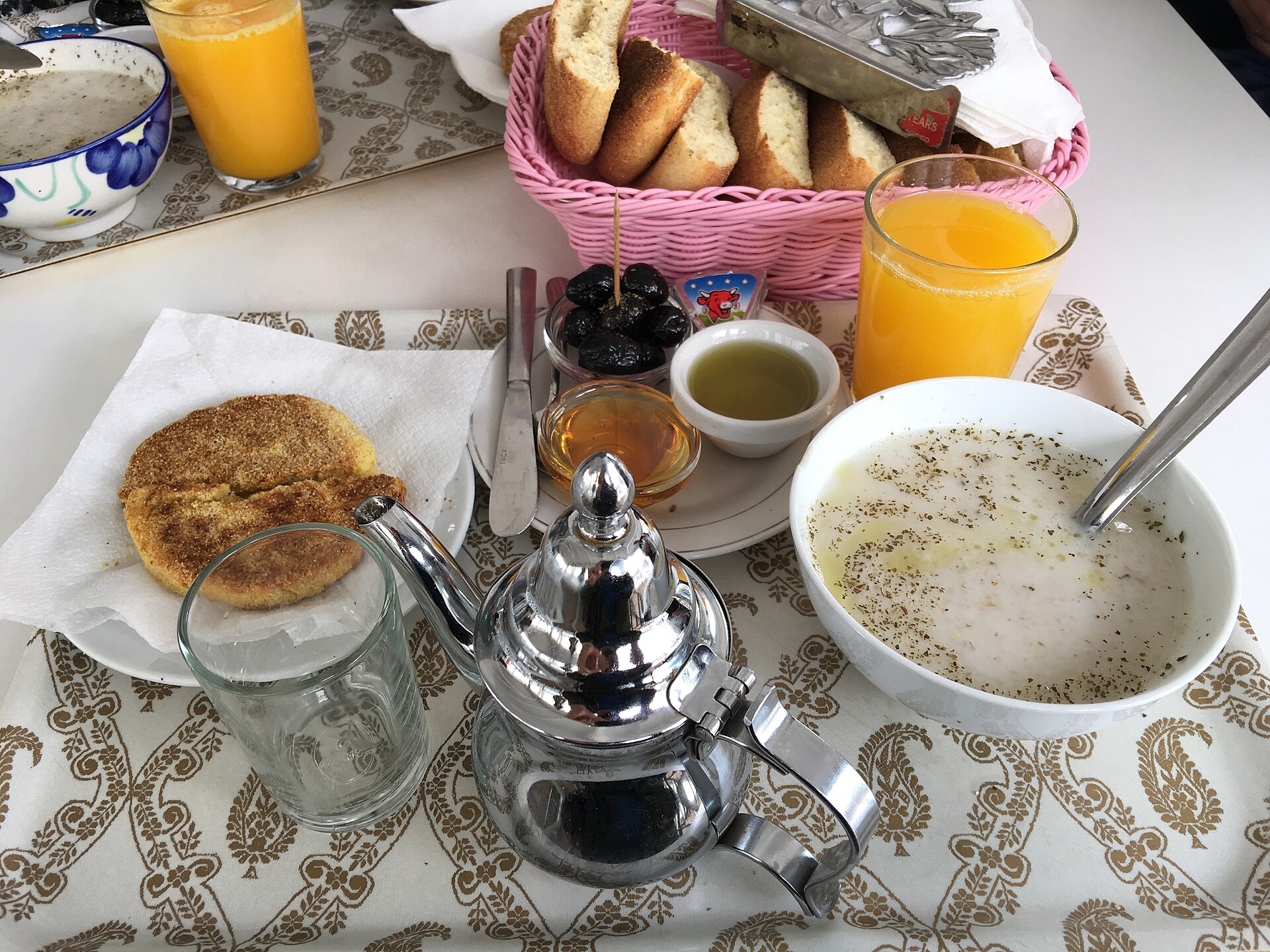 Desayuno marroquí
