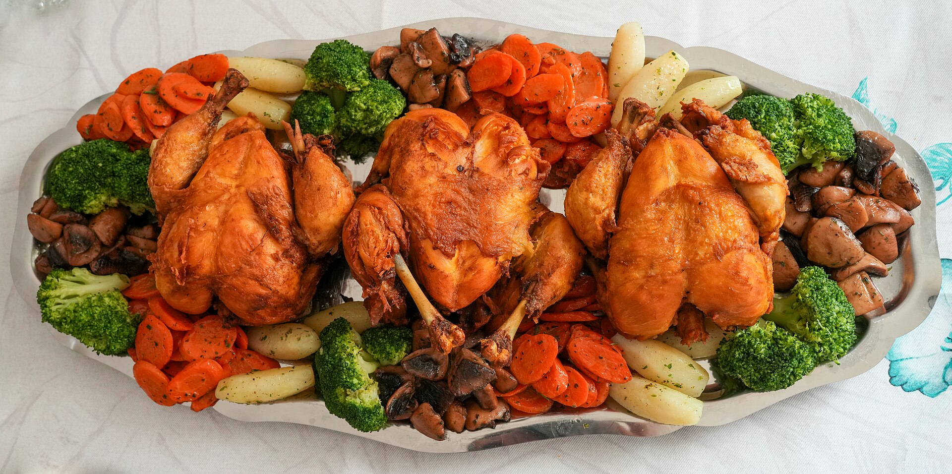 Tajín de pollo y verduras